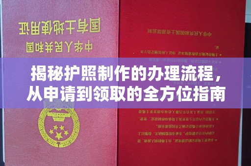 当阳揭秘护照制作的办理流程，从申请到领取的全方位指南