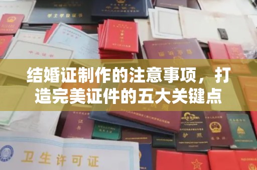 当阳结婚证制作的注意事项，打造完美证件的五大关键点