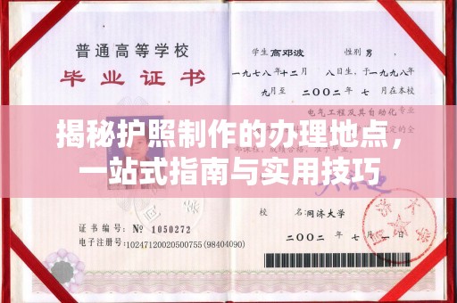 当阳揭秘护照制作的办理地点，一站式指南与实用技巧